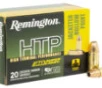 Remington Ammunition R20019 HTP  30 Super Carry 100 gr 1235 fps Jacketed Hollow Point  JHP  20 Bx 10 Cs