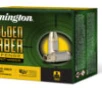 Remington Ammunition 27619 Golden Saber Defense 45 ACP 230 gr Brass Jacket Hollow Point  BJHP  20 Per Box  25 Cs