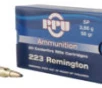 PPU PP223S Standard Rifle  223 Rem 55 gr Soft Point  SP  20 Bx  50 Cs