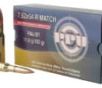 PPU PPM7 Match  7 62x54mmR 182 gr Full Metal Jacket  FMJ  20 Bx  10 Cs