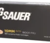 Sig Sauer E10MB150 Elite Ball  10mm Auto 180 gr 1250 fps Full Metal Jacket  FMJ  50 Bx 20 Cs