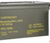 PPU PPRM50M Rangemaster  50 BMG 625 gr 2940 fps Full Metal Jacket  FMJ  120rds  Sold by Case  Includes Metal Can