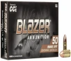 CCI 5200 Blazer Brass Handgun 9mmLuger 115gr Full Metal Jacket 50 Per Box 20 Case