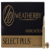 Weatherby H22455SP Select Plus  224WthbyMag 55gr Spire Point 20 Per Box 10 Case