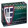 Fiocchi 223A Range Dynamics  223Rem 55gr Full Metal Jacket Boat Tail 50 Per Box 20 Case